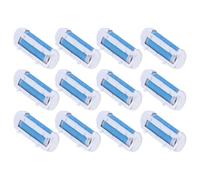 Abaodam 12pcs Electronic Foot File Replacement Grinding Heads with Curved Design for Dead Skin Removal, Sturdy Gh Material Foot Roller Replacement Heads for Pedicure Supplies