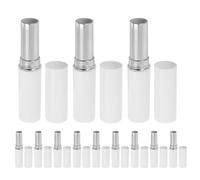 Abaodam 12pcs Empty Lip Balm Tubes 2.8g Plastic Reusable Containers Lightweight Sl esign Small Lip Gloss Storage Tubes for DIY Cosmetic Projects and Makeup Kits
