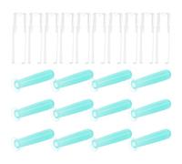 Abaodam 12Pcs Green Silicone Lens Sticks Hollow Suction Removers Bulk Household Lens Applicators Nursing Supplies Storage Box for Easy Removal