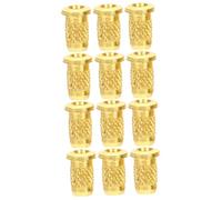 Abaodam 12pcs Guitar String Ferrules for Electric Guitar Bass through Body String Caps Body Ferrules Retainer Accessories for Mounting