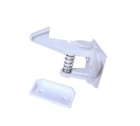 Abaodam 12pcs Invisible Boy Girl Safety Locks for Cabinets Drawer Locks Spring Childproof Cupboard Safety Latches