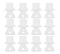 Abaodam 12pcs Leakproof Hot Water Bottle Plugs Replacement Caps with Grip Inner Diameter Stopper for Rubber Plastic Hot Water Bags Portable Sealing Stoppers for Travel and Home Use