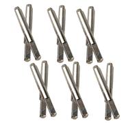 Abaodam 12pcs Lyre Harp Tuning Pegs String Lyre Fastening Nails Replacement Pegs for Harp Craft Use