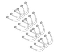 Abaodam 12pcs Magnetic Clothes Clip Set for Home and Work Alloy Pant Clips Holder with Versatile Fit and Firm Hold without Damage for Loose Clothes and Trouser Waist Tightener