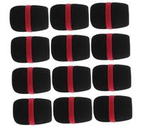 Abaodam 12pcs Microphone Sponge Cover Mic Wind Covers for Microphones Noise-cancelling Mic Windscreen Protector Suitable for Interviews Singing Public Speaking Sponge for Protection