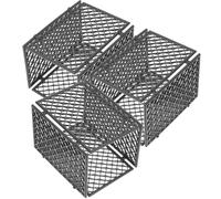 Abaodam 12Pcs Military Fence Set with 4 Dark Grey Wire Mesh Panels, War Game Scene Model Accessories for ’ Sand Table and Static Playsets