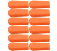 Abaodam 12pcs Orange Claw Sleeves Rubber Covers for Claw Machine Parts Enhanced Grip Vending Machine Replacement Accessories