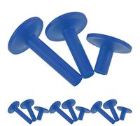 Abaodam 12pcs Plastic Cymbal Stand Sleeves Drum Accessories Stylish Appearance Suitable for Different Types of Drum Sets Protects The