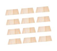Abaodam 12Pcs Portable Karate Breaking Boards Thick Wooden Taekwondo Training Punching Boards for Martial Arts Skill Improvement and Stage Performance