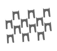 Abaodam 12pcs Railway Bridge Pier Lightweight Compact Train Track Supports Versatile Elevated Bridge Model Compatible with Train Tracks for Creative Railway Adventures
