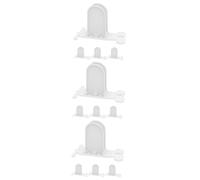 Abaodam 12pcs Safety Sliding Window Locks Easy Install Finger Pinch Guard for Doors Proofing Locks for Home Office