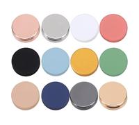 Abaodam 12pcs Scarf Magnet Pin Magnetic Pin Buttons Simple Style Magnet Not Easy to Deform Safety Buckle Women Casual Occasion Assorted Color Simple Shape