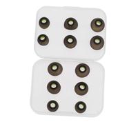 Abaodam 12pcs Silicone Ear Tips for Noise Reduction with Storage Case Soft Comfortable in-Ear Earbuds Covers Suitable for Sleeping and Swimming