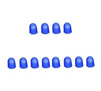 Abaodam 12pcs Silicone Guitar Fingertip Guards Breathable Finger Protectors for Ukulele Mandolin Banjo Electric Guitar Cut-resistant Sore Relief Easy off