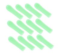 Abaodam 12pcs Soft Silicone Ear Wax Removal Sleeves Reusable Replacement Tips for Ear Cleaner Tools Compatible with Comfortable and Clean Wax Removal Accessories for Adults