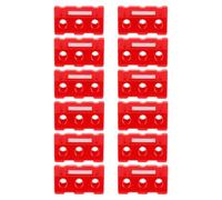 Abaodam 12pcs Traffic Road Barrier for Traffic Fence Models and Cones Educational Cognitive Playset for Early Learning and Road Safety Awareness