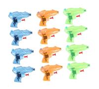 Abaodam 12pcs Transparent Mini Water Shooter for Creative Summer Bath Playthings Random Colors Fun Outdoor Pool Party Supplies for Boys Random Color