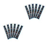 Abaodam 12pcs Violin Finger Position Stickers Easy to Install Fretboard Note Indicators for Violins for Beginners and Music Teachers and Scale Markers
