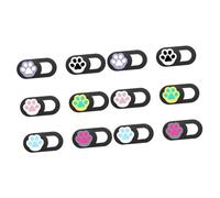 Abaodam 12pcs Webcam Cover Peeping Covers Privacy Protector for Laptop Webcam Protective for Camera Privacy Fits Devices