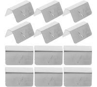 Abaodam 12pcs Wind Deflector Clips for Cars, Iron Material, Easy Installation and Multiple Replacements, Windshield Rack Fixing Clips Suitable for Car Wind Deflector Guards and Panels