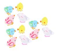 Abaodam 12Pcs Wind Up Playthings for Cartoon Chicken Rabbit for Early Learning Interactive Fun and Playroom Decoration for Parties and Group Activities