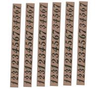 Abaodam 12sheets Tongue Drum Practicing Accessory Ethereal Drum Decals Removable Musical Note Scale Sticker