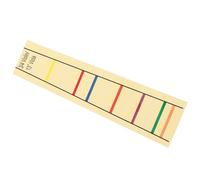 Abaodam 13-inch 3/4 Viola Fingerboard Sticker Sheet Light Yellow Fret Guide Label, Practice Position Marker for Beginner Students, Viola Finger Guide Accessory for Learning