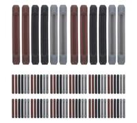 Abaodam 15 Pairs Silicone Glasses Temple Sleeves Anti-slip Eyeglass Temple Tips Sleeve Retainer Lightweight Comfortable Silicone Ear Grips to Minimize Ear Pressure for Daily Use