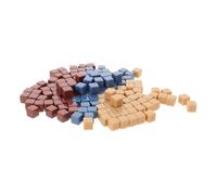 Abaodam 150pcs Blank Acrylic Dice Cubes for Classroom Teaching DIY Fair and Consistent Game for Educational Activities Math Exercises and Interactive Learning
