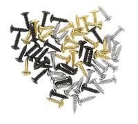 Abaodam 150pcs Electric Guitar Pickguard Screws Durable Mounting Screws for Guitar and Bass with Storage Box for Easy Installation and Replacement