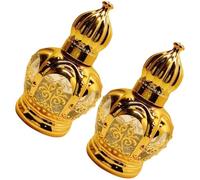 Abaodam 15Ml Glass Perfume Roller Bottles 2Pcs Travel Size Refillable Roll Bottles for Anointing Oil and Essential Oils