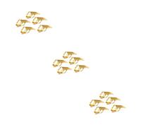 Abaodam 15pcs Guitar Finger Pick Plectrums Slide Stainless Steel for Banjo Ukulele Guitar Parts Easy Use