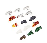 Abaodam 15pcs Guitar Pick Set Acoustic Guitar Picks Metal Plectrum Index Finger Plectrum Lightweight for Beginners