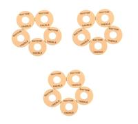 Abaodam 15pcs Guitar Toggle Plate Washer for Electric Guitar Rhythm Treble Washer Ring for Tuners and Maintenance