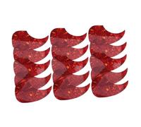 Abaodam 15pcs Self Adhesive Acoustic Guitar Pickguard Scratch Plate Protective Sticker for Bass and String Instruments Stylish Teardrop Pattern Easy Application and Design