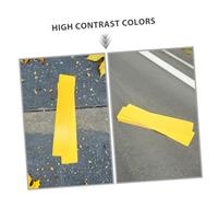Abaodam 15pcs Tennis Court Line Markers High Contrast Durable Boundary Marking Kit for Basketball Volleyball Badminton Outdoor Training Equipment with Quick Setup