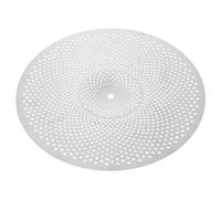 Abaodam 16-inch Low Volume Crash Cymbal Silent Drum Mute Cymbal for Drum Set Practice Reduced Volume