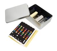 Abaodam 16pcs Guitar Slide Set with Glass and Steel Tubes Finger Protector Picks for Jazz and Acoustic Guitar for Beginners and Advanced Players