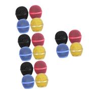 Abaodam 16pcs Mic Grill Head Mesh Replacement for Wireless Mic Supplies Microphone Metal Grille Cover Accessories