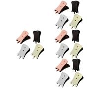 Abaodam 16pcs Portable Erhu Mutes Sturdy Erhu Clips Electroplated Sordine for Practice Silencers for Playing