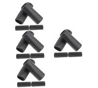 Abaodam 16pcs Professional Rubber Violin Bow Grip Accessories for Adults Stable Design for Beginners Easy to Store Transport Corrects Posture for Learning Violin