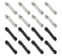 Abaodam 16pcs Suitcase Zipper Pulls Luggage Replacement Zipper Pulls Nylon Double-Layer Structure Easy to Install Advanced Security Lock System for Frequent Travel 2.40x0.59x0.47in