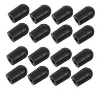 Abaodam 16pcs Upright Bass Endpin Cello Accessories Rubber Endpin Tip Non-slip Cap Cello Stopper