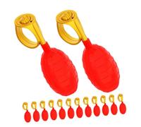 Abaodam 16pcs Water Squirt Prank Rings Reusable Spray for April Fools Day Halloween Parties Portable Lightweight Fun Interactive Trick Gadget