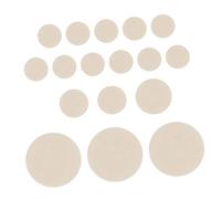 Abaodam 17pcs Clarinet Sound Hole Cushions Replacement Pads for b Clarinet Easy to Install Sound Hole Gaskets Practical and Wear-resistant Musical Instrument Accessories