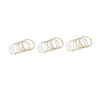 Abaodam 18pcs Complete Guitar Strings Steel Core Plated for Folk Blues Jazz and