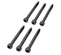 Abaodam 18pcs Electric Guitar Strings Compatible Guitar Bridge Saddles Screws for Tremolo