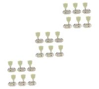 Abaodam 18pcs Guitar Machine Tuning Pegs for Acoustic Classical Electric Guitar Simple Head Tuner Knobs String Peg Accessories