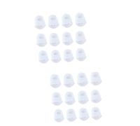 Abaodam 18pcs Silicone Fingertip Protectors for Guitar Fingertip Guards for Ukulele and Electric Guitar Gel Finger Shields for Playing Comfortably