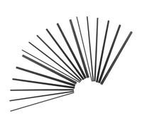 Abaodam 18pcs Solid Carbon Fiber Rod Inserts Fishing Rod Building Kit for Freshwater and Saltwater Repair 1.5mm to 4mm Diameter Compatible Spinning and